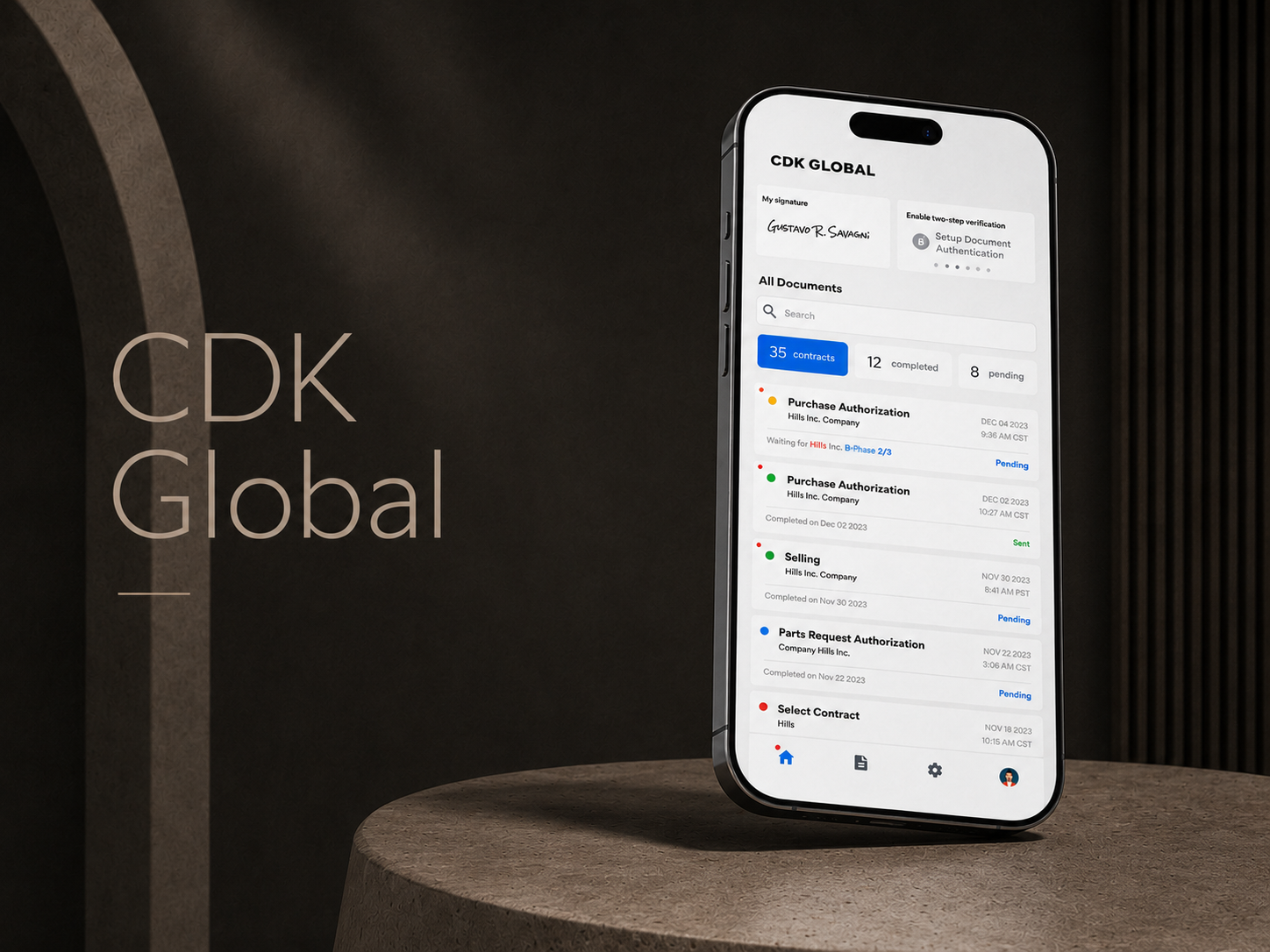 CDK Global — project cover